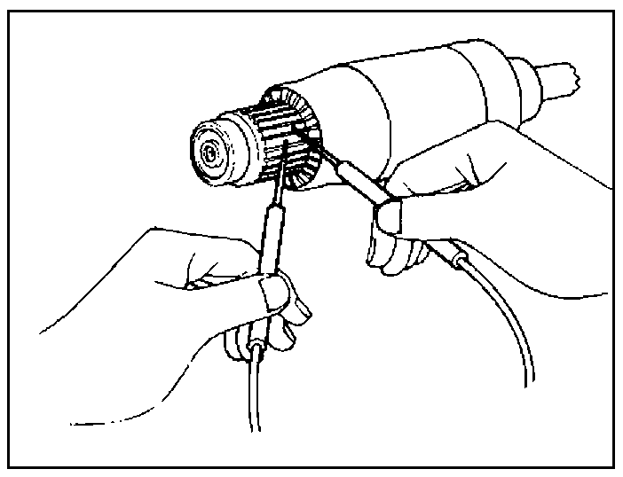 Проверка обмоток ротора стартера